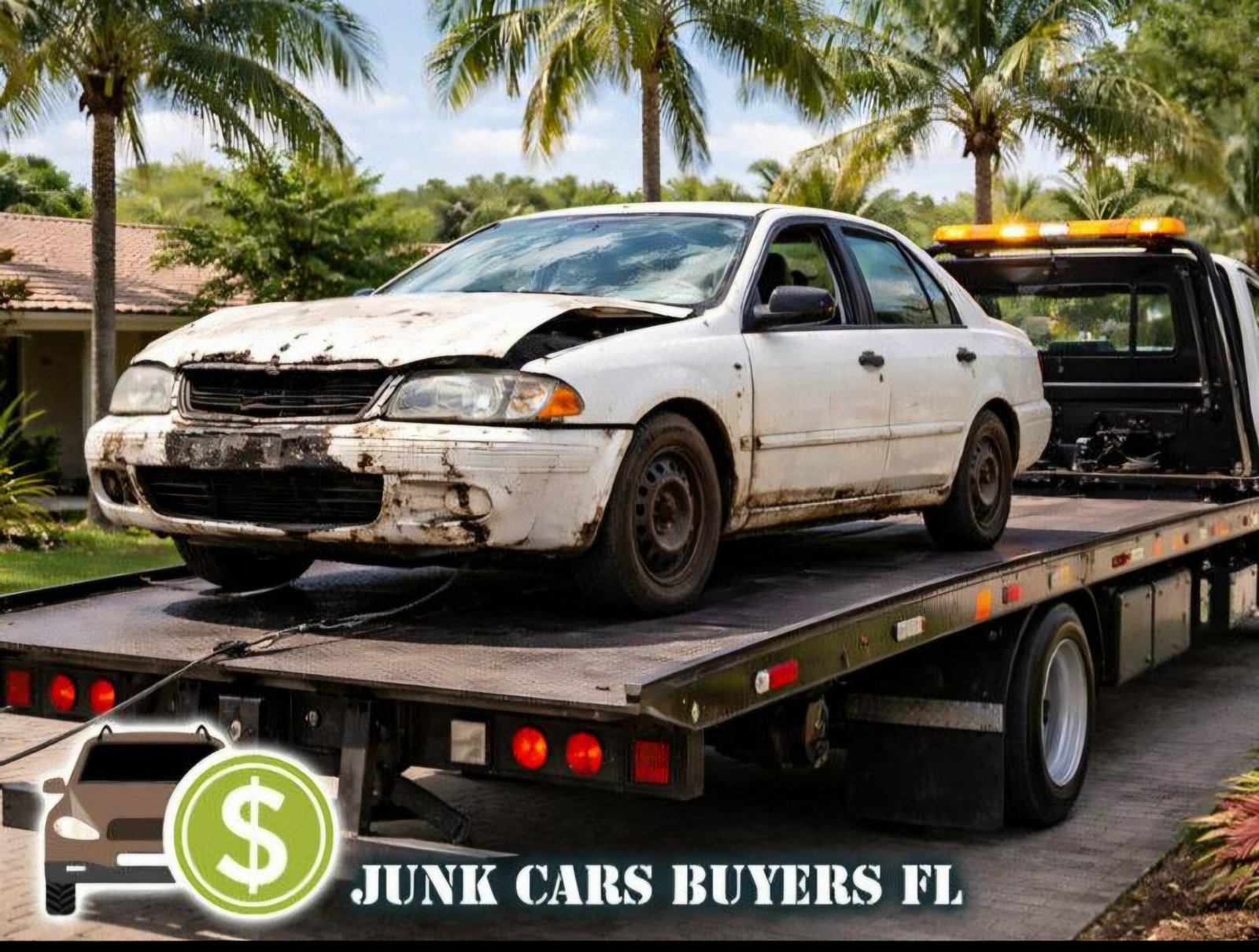 Old junk car